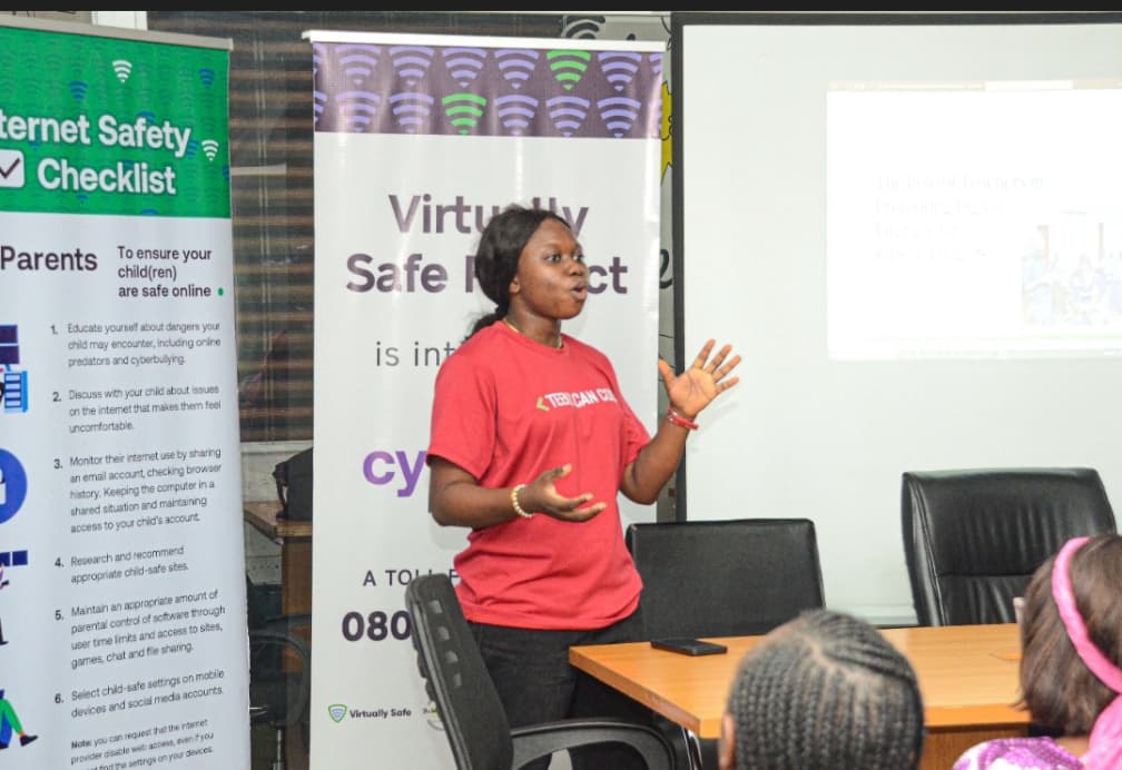 Educators at a Virtually Safe workshop